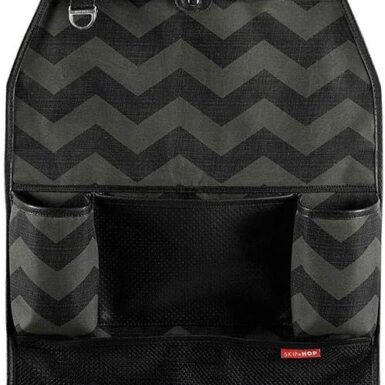 Skip Hop Back Seat Car Organizer, Style Driven, Black, 0.6 lb