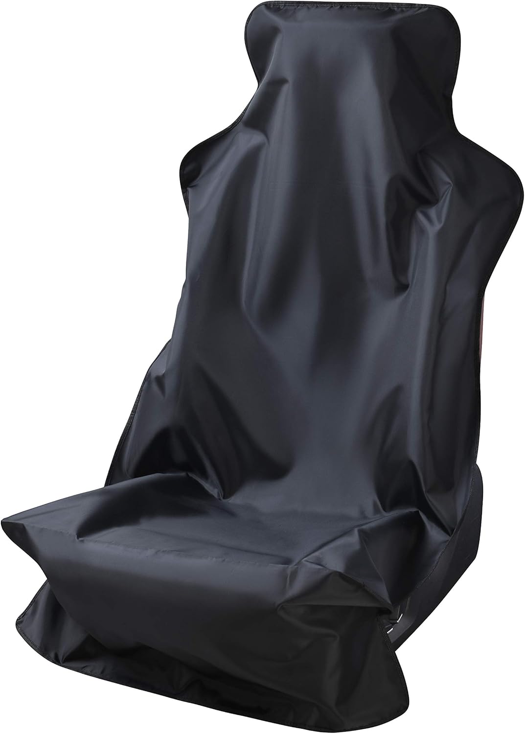 Magca Car Seat Cover Protector, Front Seat, Black, Pack of 1 | Waterproof, Universal Car Seat